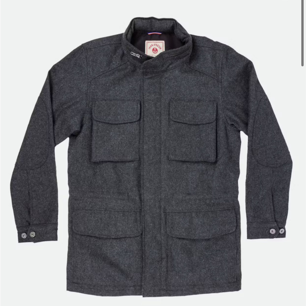 New Without Tags Iron And Resin Wool Jacket Men’s